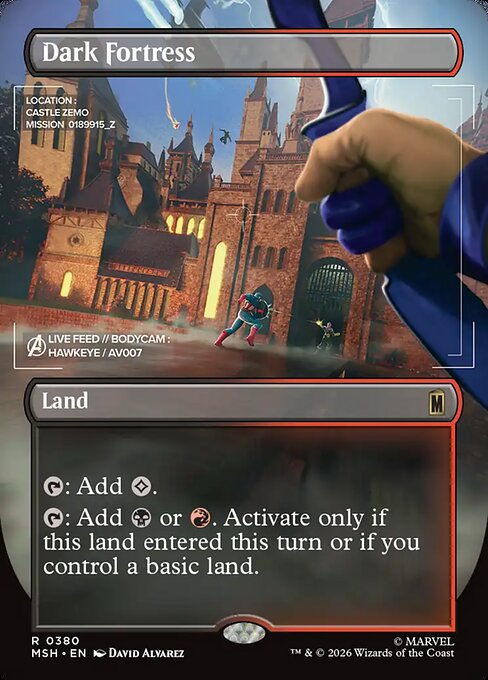 Dark Fortress (Borderless) - MSH - 380