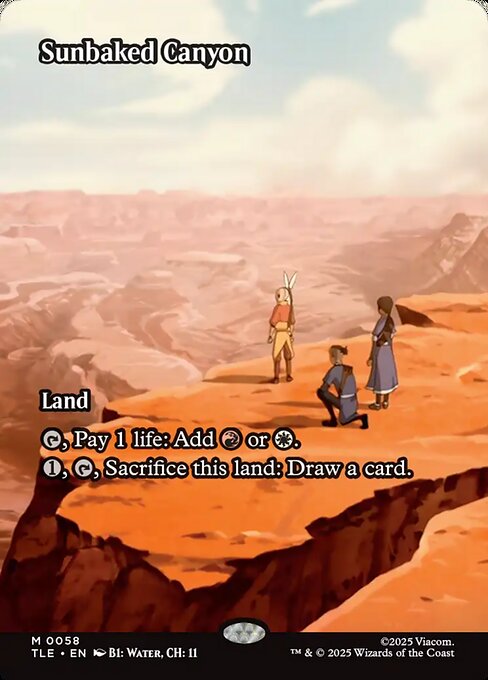 Sunbaked Canyon (Borderless) - TLE - 58