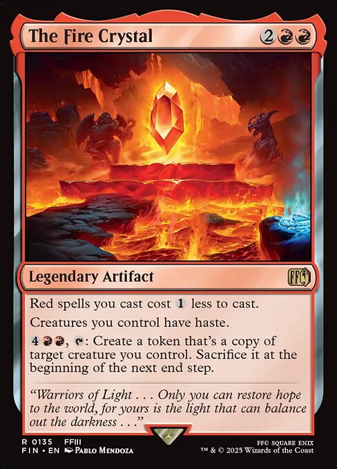 The Fire Crystal - FIN - 135