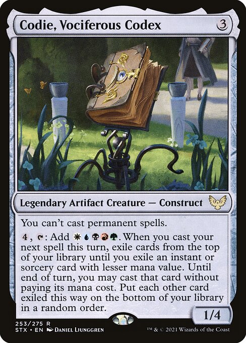 Codie, Vociferous Codex - STX - 253