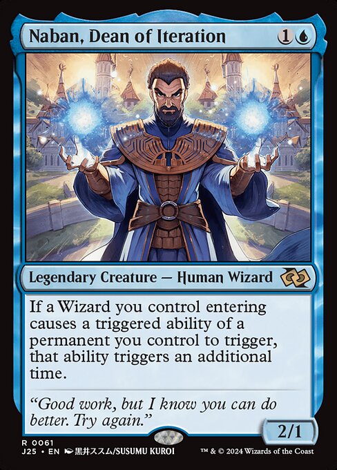 Naban, Dean of Iteration (Anime) - J25 - 61