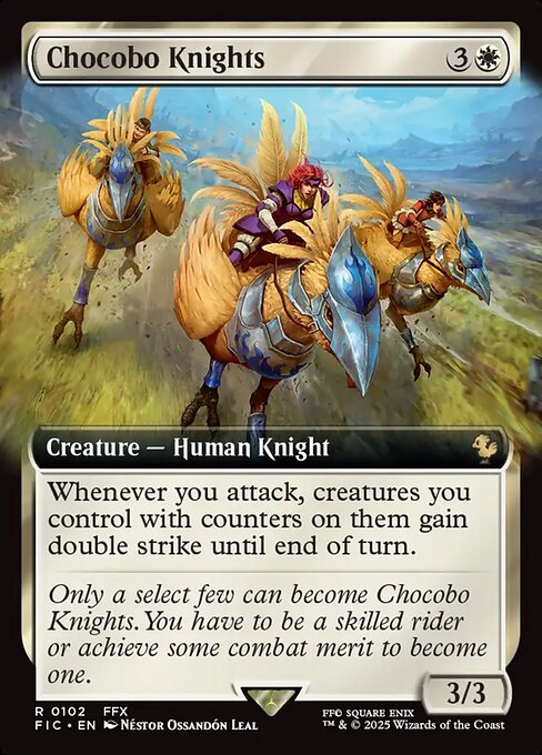 Chocobo Knights (Extended Art) - FIC - 102