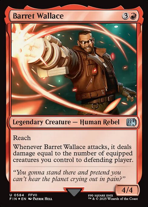 Barret Wallace (Surge Foil) - FIN - 584