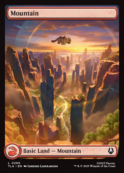 Mountain (0290) (Foil) - TLA - 290