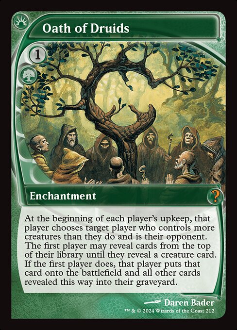 Oath of Druids (Future Sight) - MB2 - 212