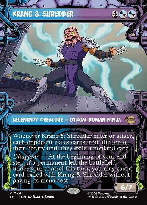 Krang & Shredder (Showcase) - TMT - 245