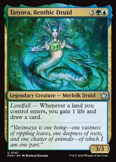 Tatyova, Benthic Druid - FDN - 247