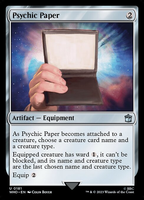 Psychic Paper - WHO - 181