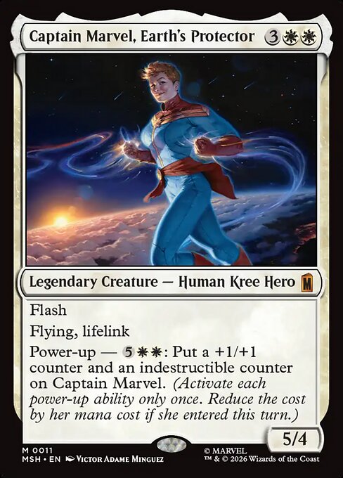 Captain Marvel, Earth's Protector - MSH - 11