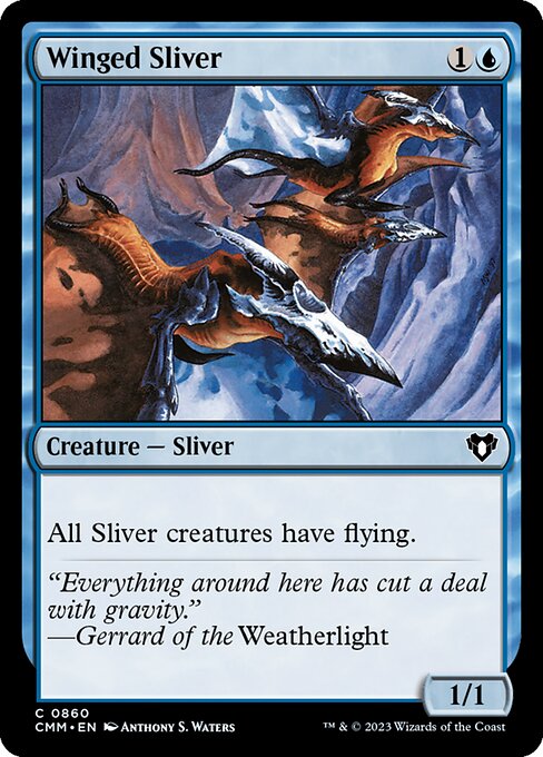 Winged Sliver - CMM - 860
