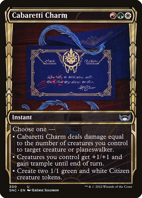 Cabaretti Charm (Showcase) - SNC - 300