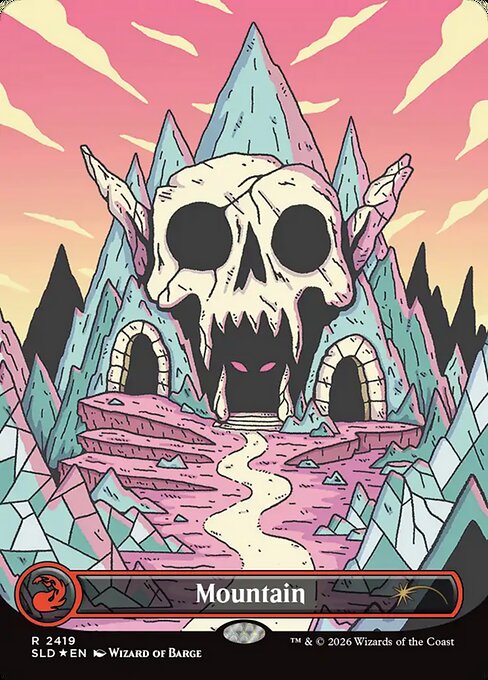 Mountain (2419) (Foil) - SLD - 2419