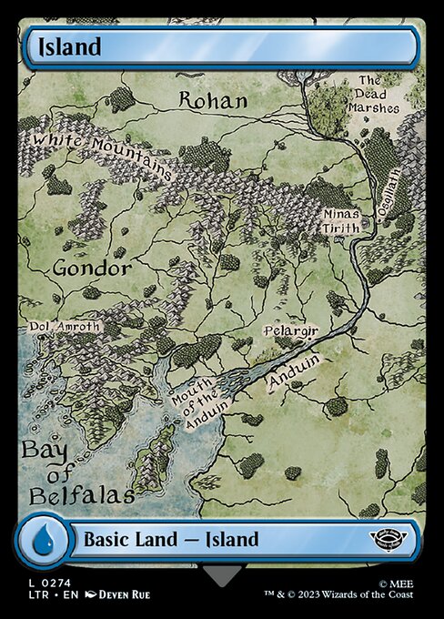 Island (0274) (Foil) - LTR - 274