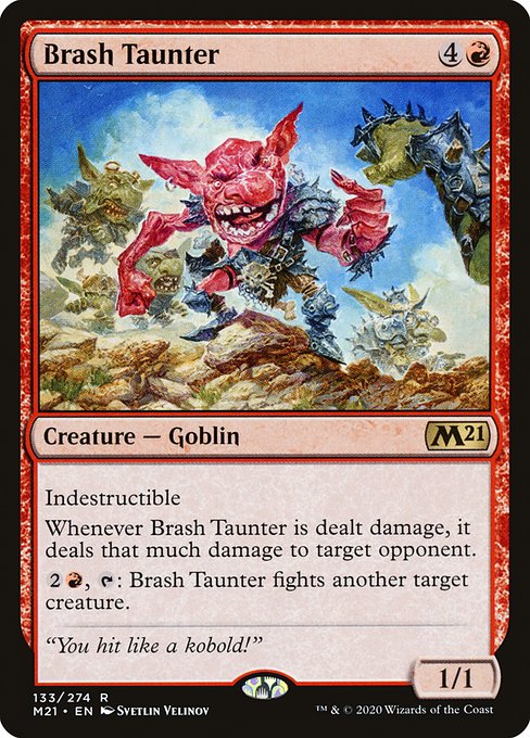 Brash Taunter (Foil) - M21 - 133