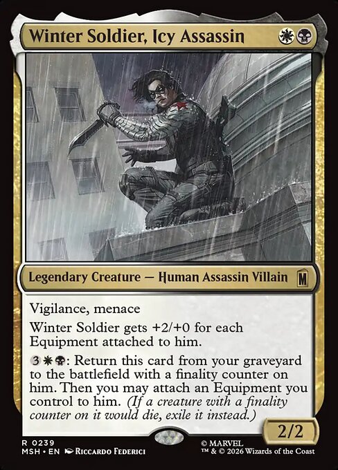 Winter Soldier, Icy Assassin - MSH - 239