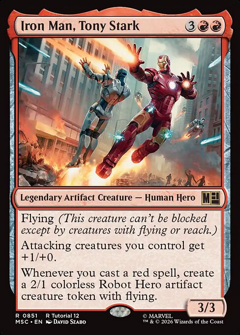 Iron Man, Tony Stark (0851) - MSC - 851