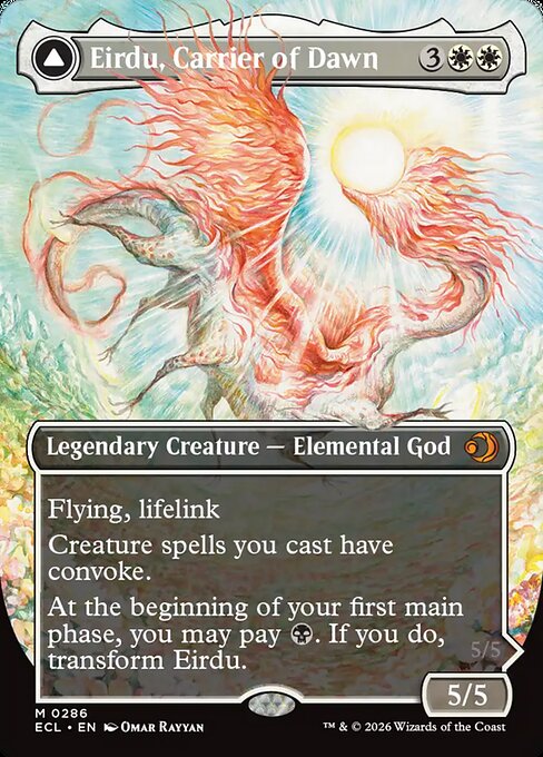 Eirdu, Carrier of Dawn (Borderless) - ECL - 286