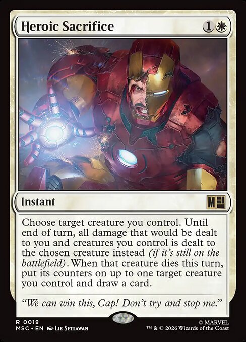 Heroic Sacrifice - MSC - 18