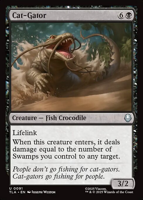 Cat-Gator (Foil) - TLA - 91