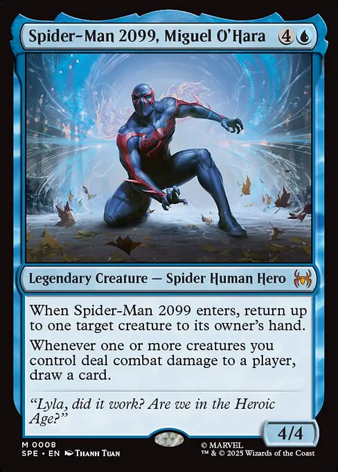 Spider-Man 2099, Miguel O'Hara (Foil) - SPE - 8
