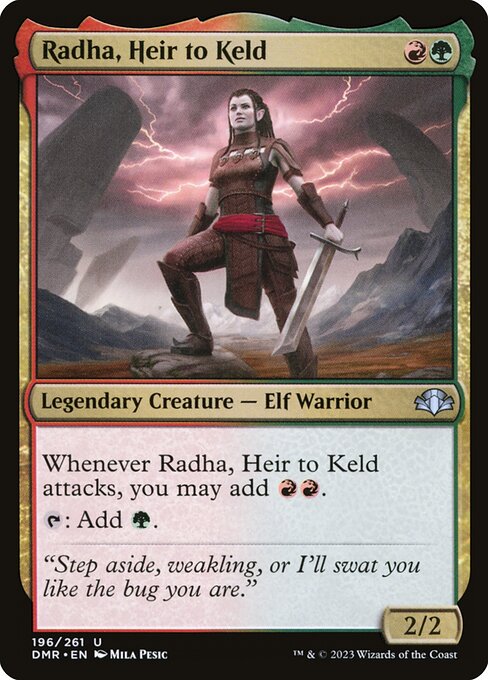 Radha, Heir to Keld - DMR - 196