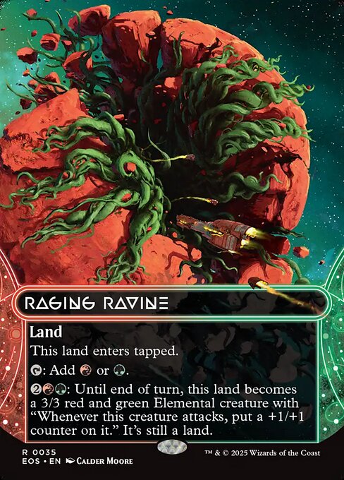 Raging Ravine (0035) (Borderless) - EOS - 35