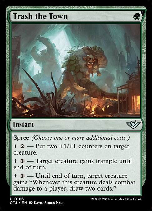 Trash the Town (Foil) - OTJ - 186