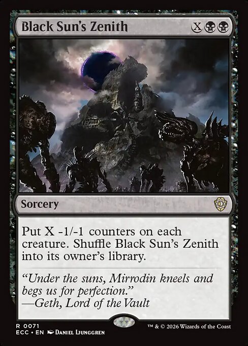 Black Sun's Zenith - ECC - 71