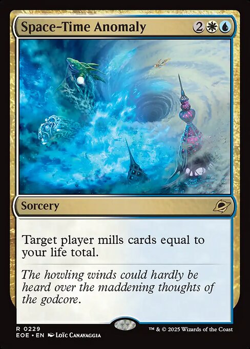 Space-Time Anomaly (Foil) - EOE - 229