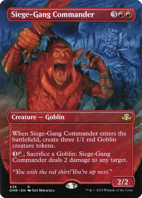Siege-Gang Commander (Borderless) - DMR - 436