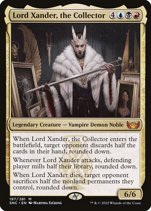Lord Xander, the Collector (Foil) - SNC - 197