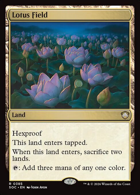 Lotus Field - SOC - 385