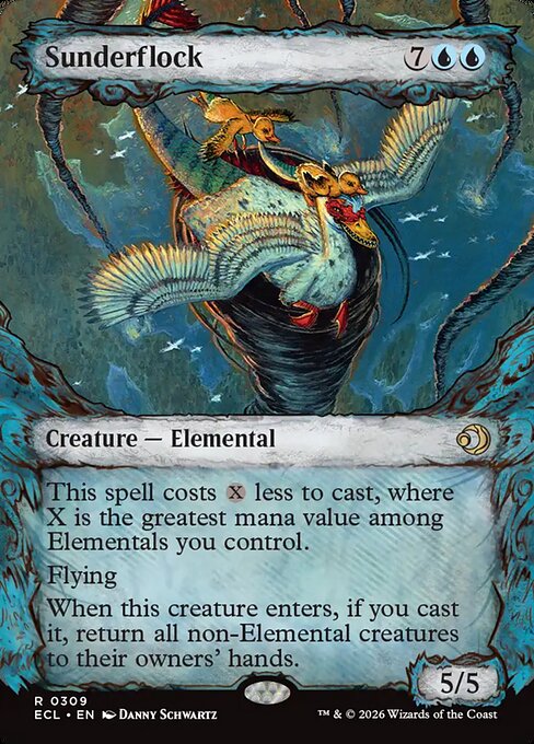 Sunderflock (Showcase) (Foil) - ECL - 309