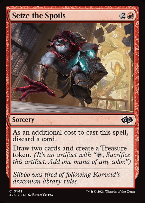 Seize the Spoils - J25 - 141
