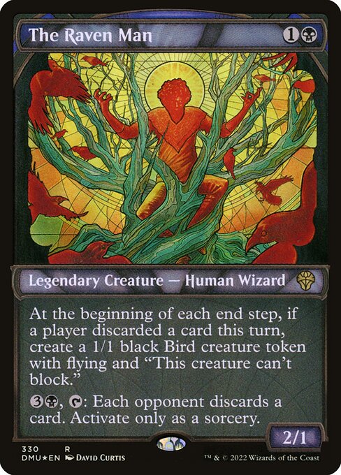 The Raven Man (Textured Foil) - DMU - 330