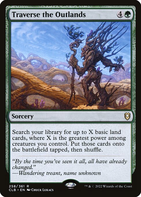 Traverse the Outlands - CLB - 258