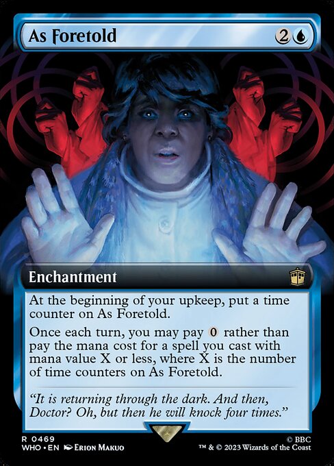 As Foretold (Extended Art) - WHO - 469