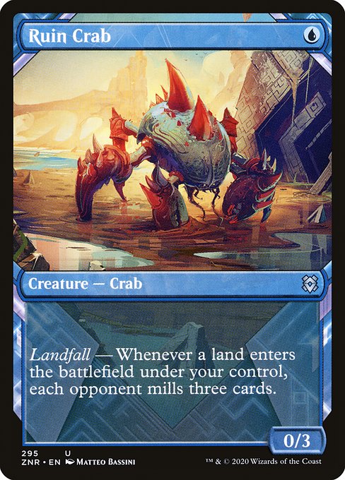 Ruin Crab (Showcase) - ZNR - 295