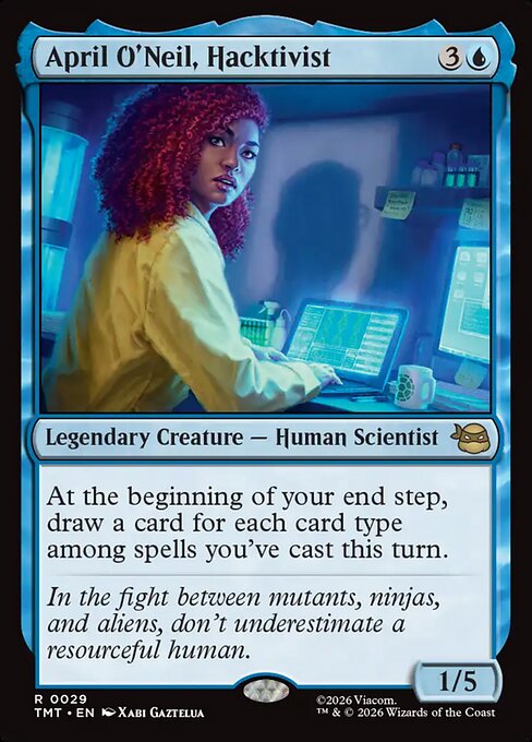 April O'Neil, Hacktivist - TMT - 29