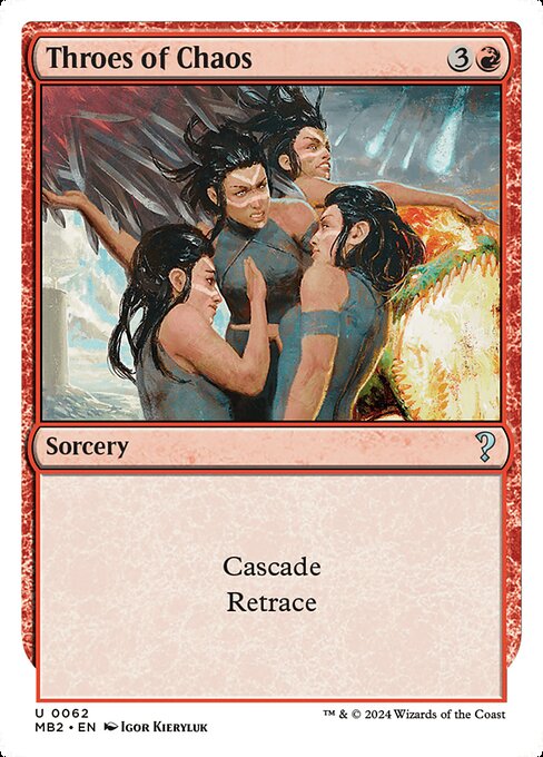 Throes of Chaos (White Border) - MB2 - 62