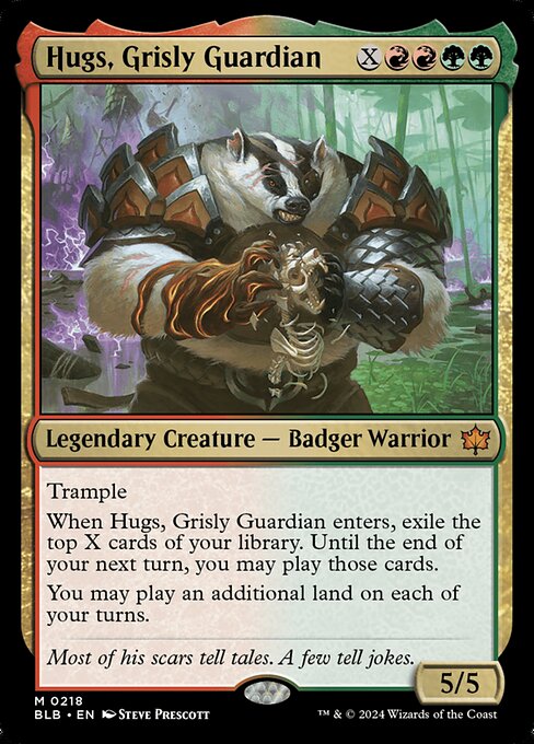 Hugs, Grisly Guardian - BLB - 218
