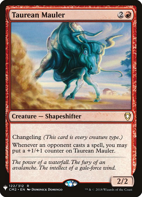 Taurean Mauler (CM2) - PLST - CM2-122