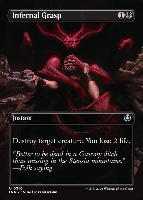 Infernal Grasp (Borderless) - INR - 310