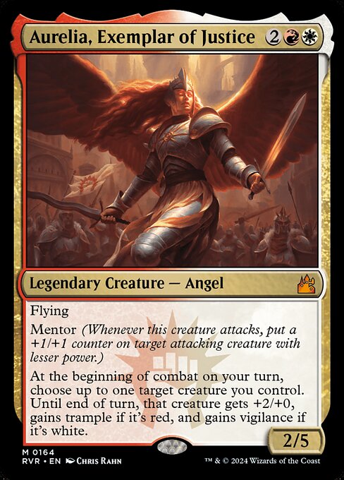 Aurelia, Exemplar of Justice - RVR - 164