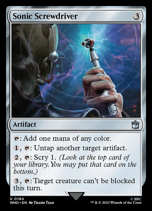 Sonic Screwdriver (0184) - WHO - 184