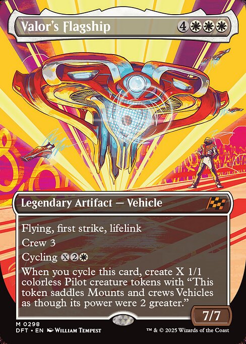 Valor's Flagship (Borderless) - DFT - 298