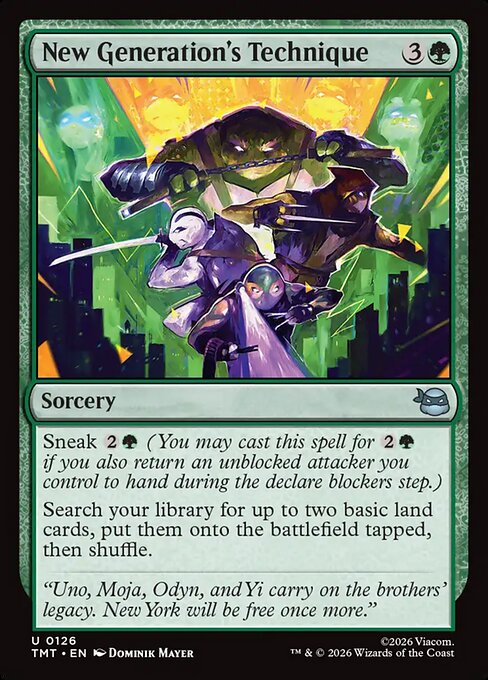 New Generation's Technique (Foil) - TMT - 126