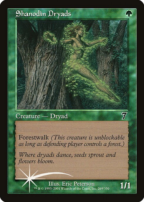 Shanodin Dryads (Foil) - 7ED - 269★