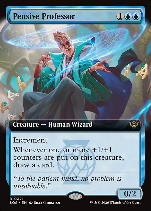 Pensive Professor (Extended Art) - SOS - 321