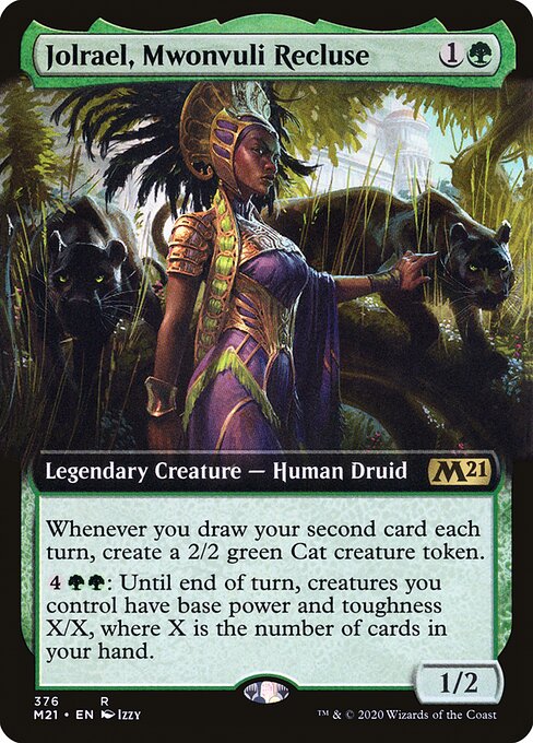 Jolrael, Mwonvuli Recluse (Extended Art) - M21 - 376